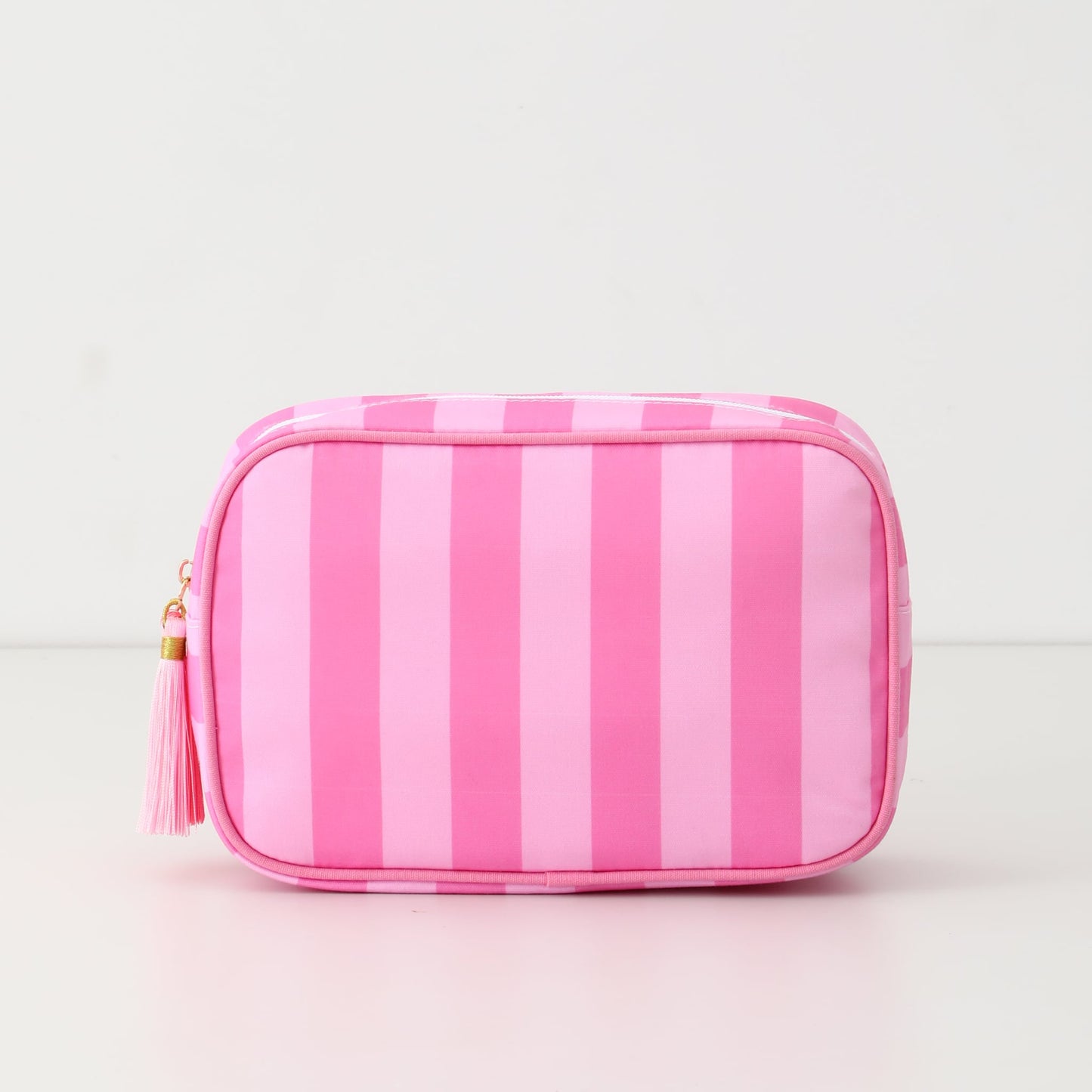 RTS • Wholesale Stripe cosmetic bag