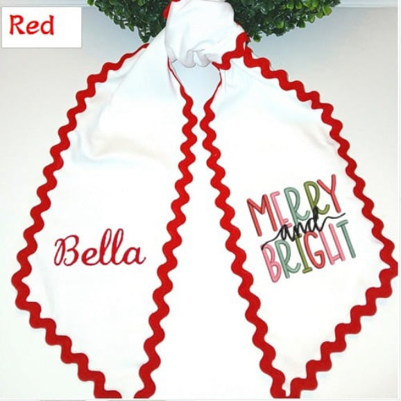 *PREORDER* Wholesale Ric Rac Trimmed Sash