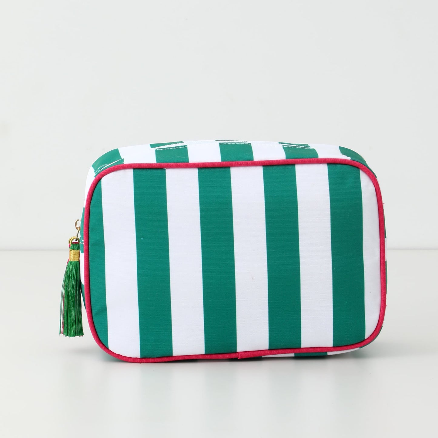 RTS • Wholesale Stripe cosmetic bag