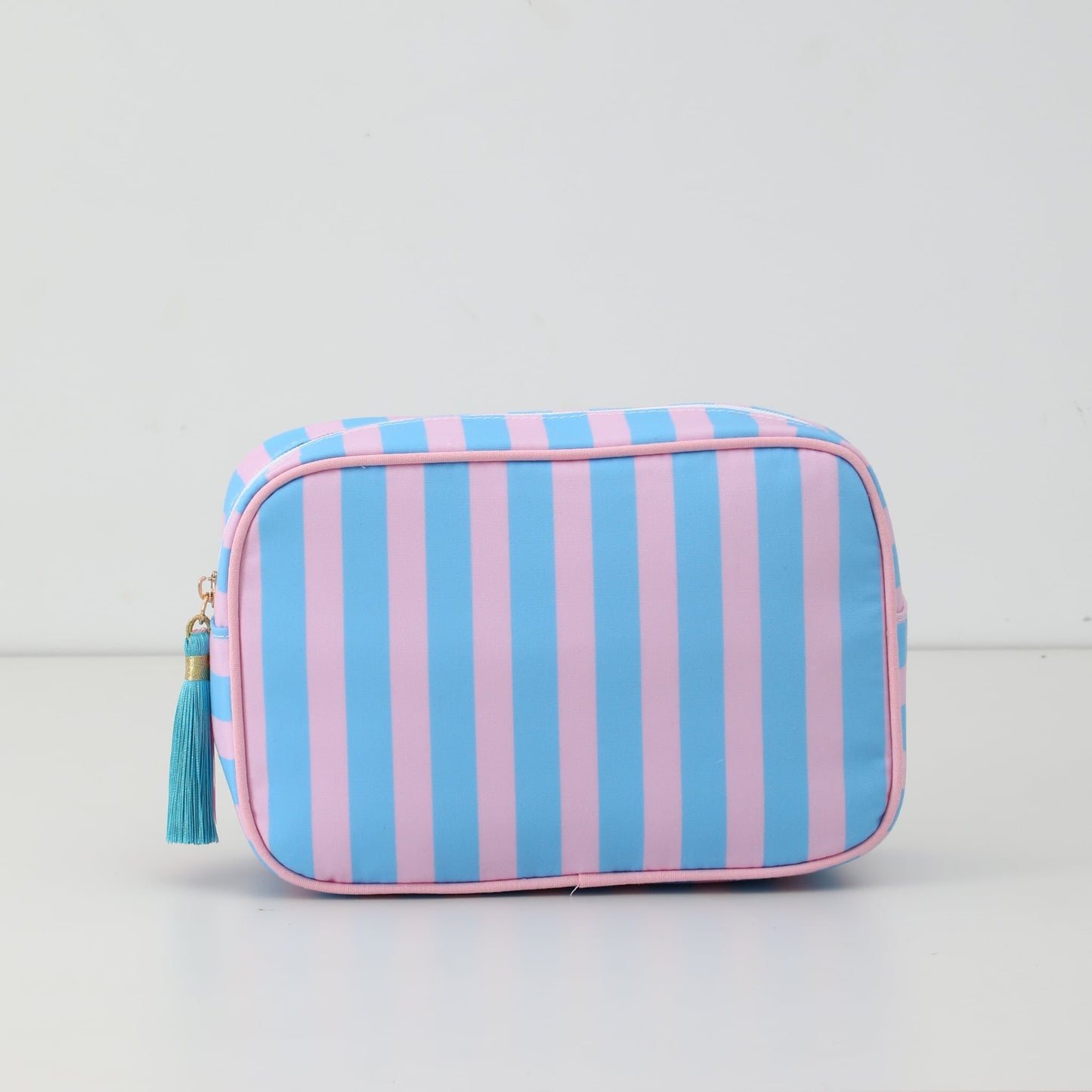 RTS • Wholesale Stripe cosmetic bag