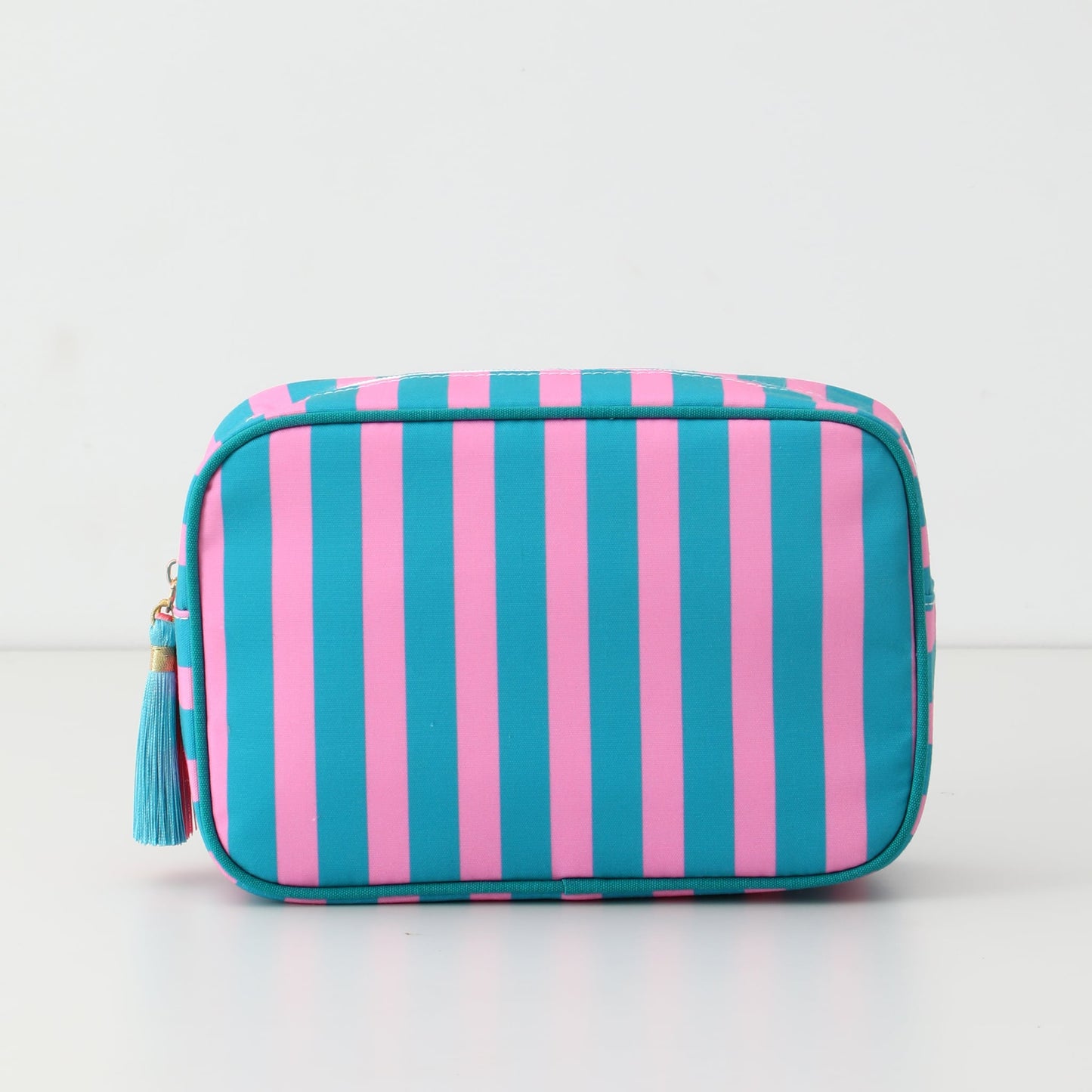RTS • Wholesale Stripe cosmetic bag