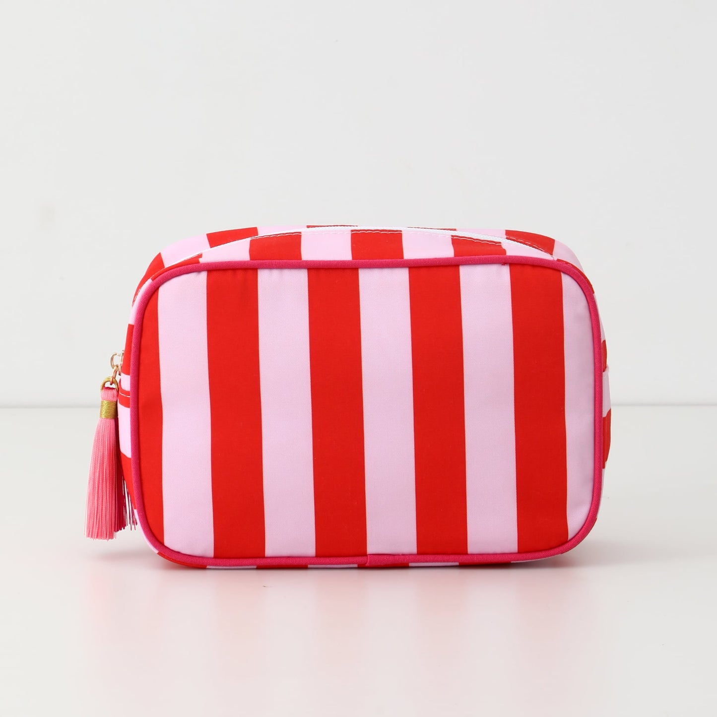 RTS • Wholesale Stripe cosmetic bag