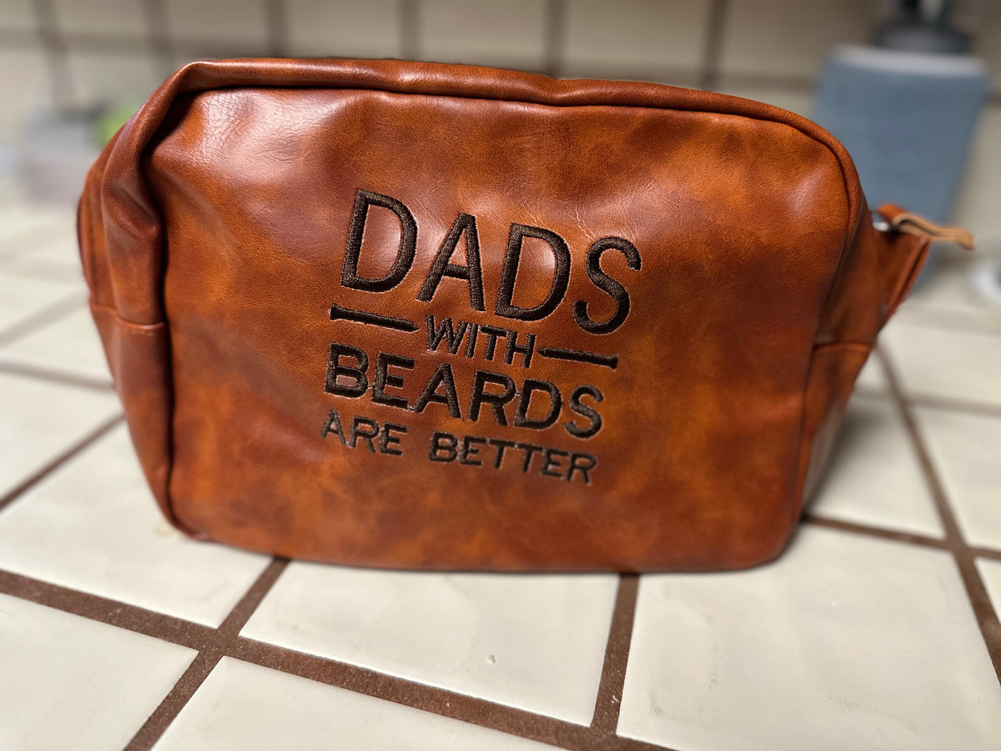 RTS • Wholesale PU Leather Cosmetic Bag