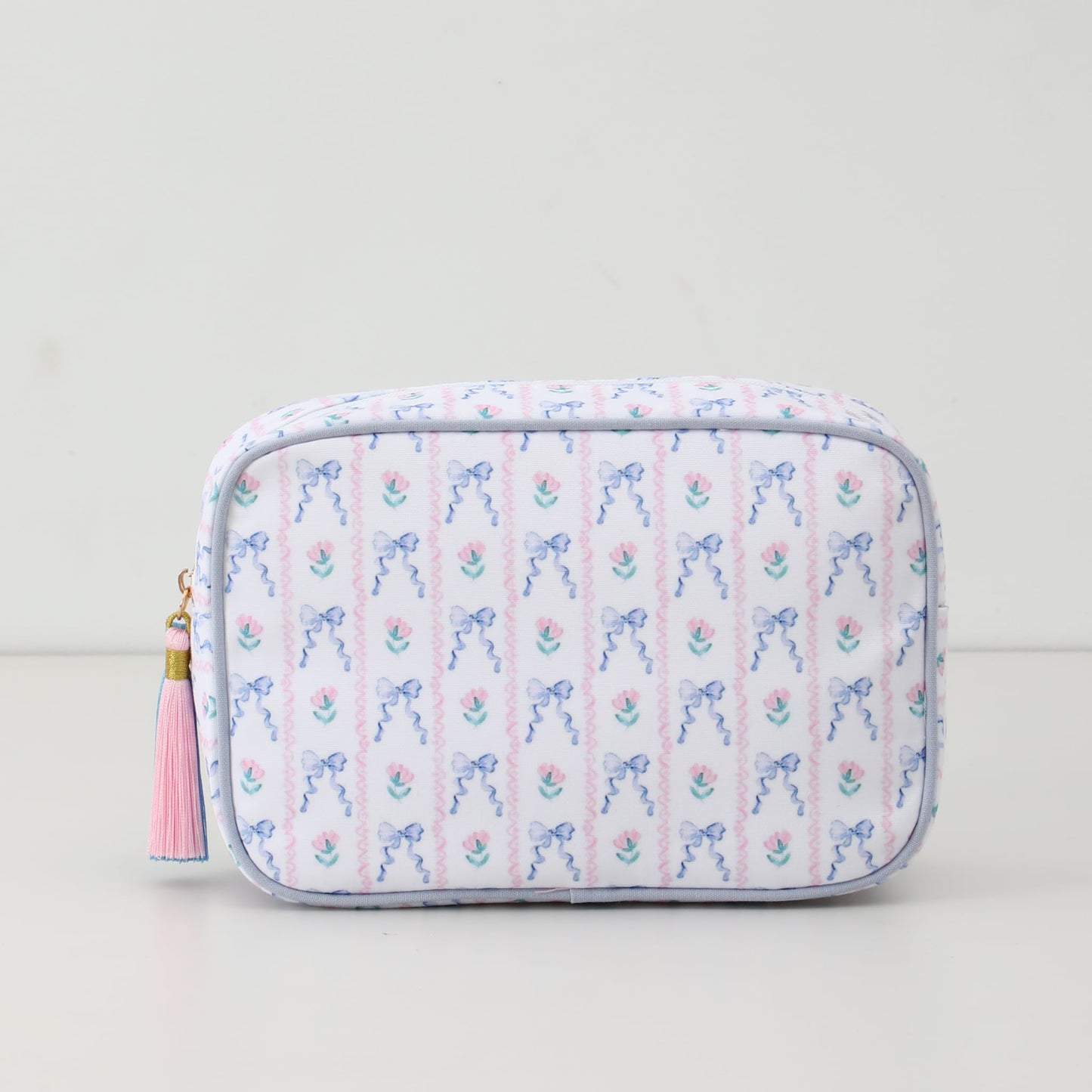 RTS • Wholesale Stripe cosmetic bag
