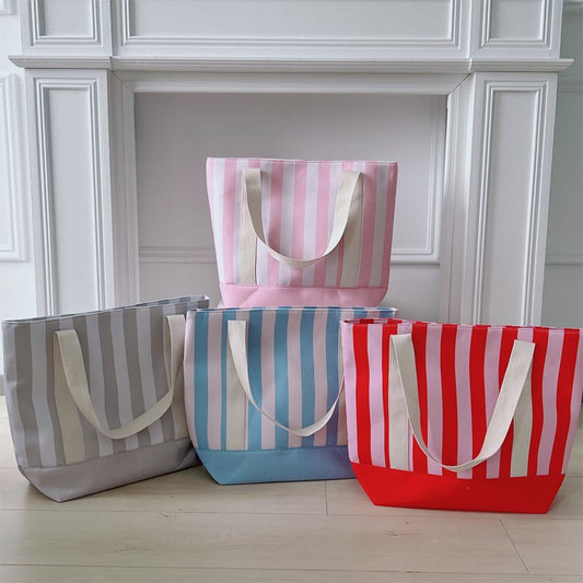 RTS • Wholesale Stripe Tote Bag