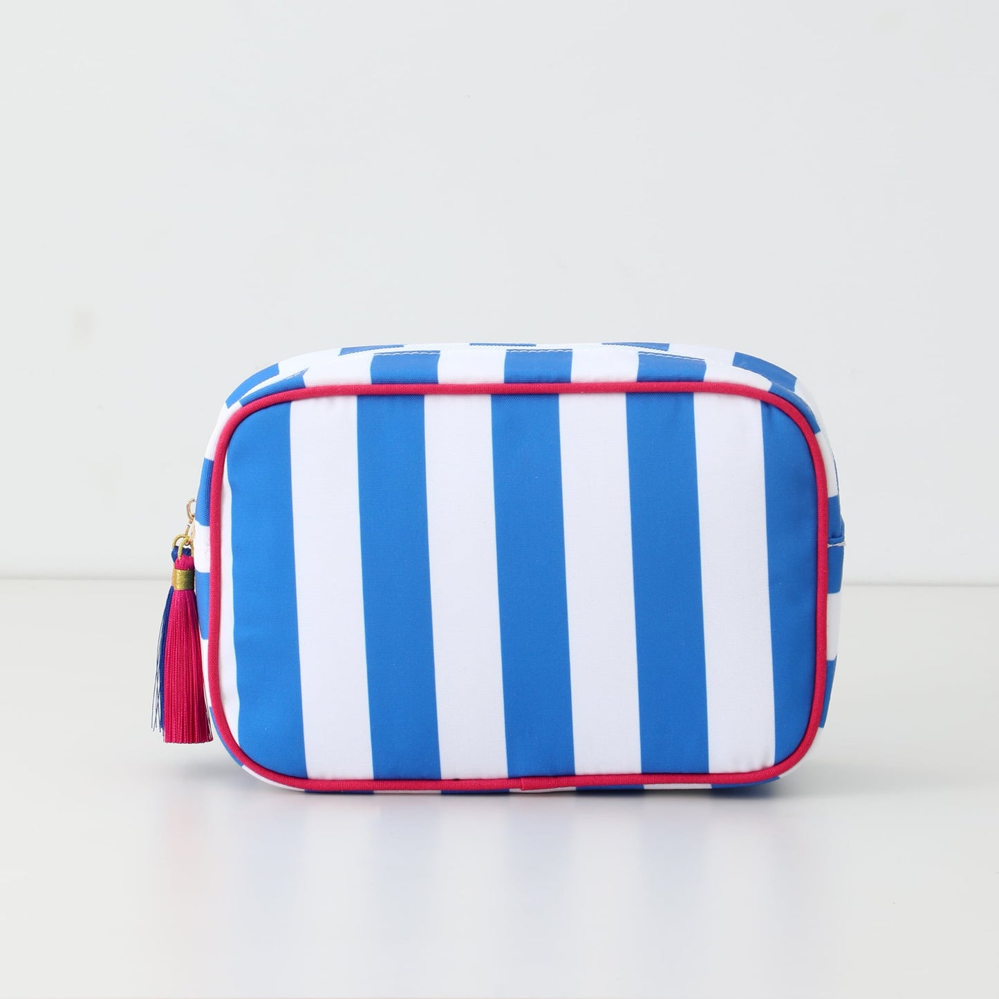 RTS • Wholesale Stripe cosmetic bag