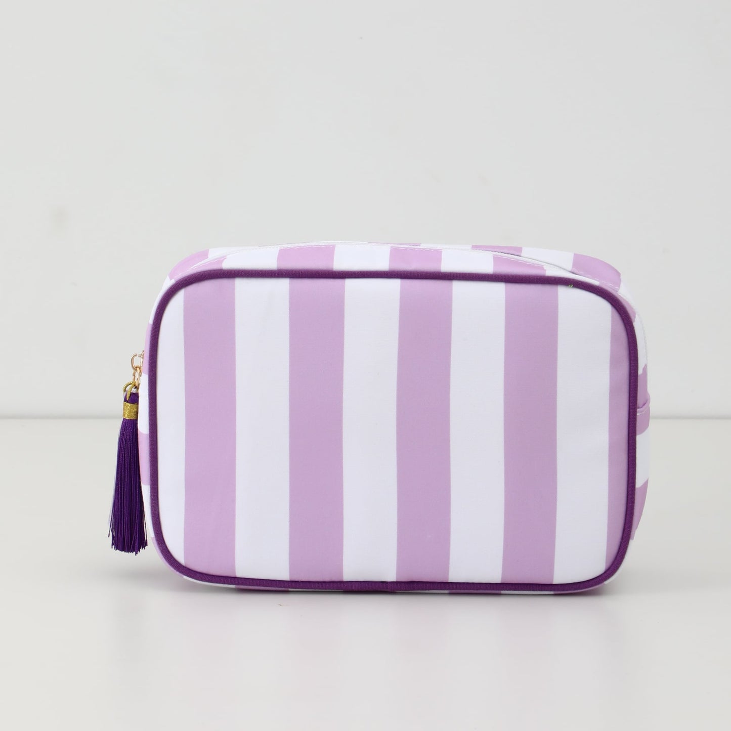 RTS • Wholesale Stripe cosmetic bag