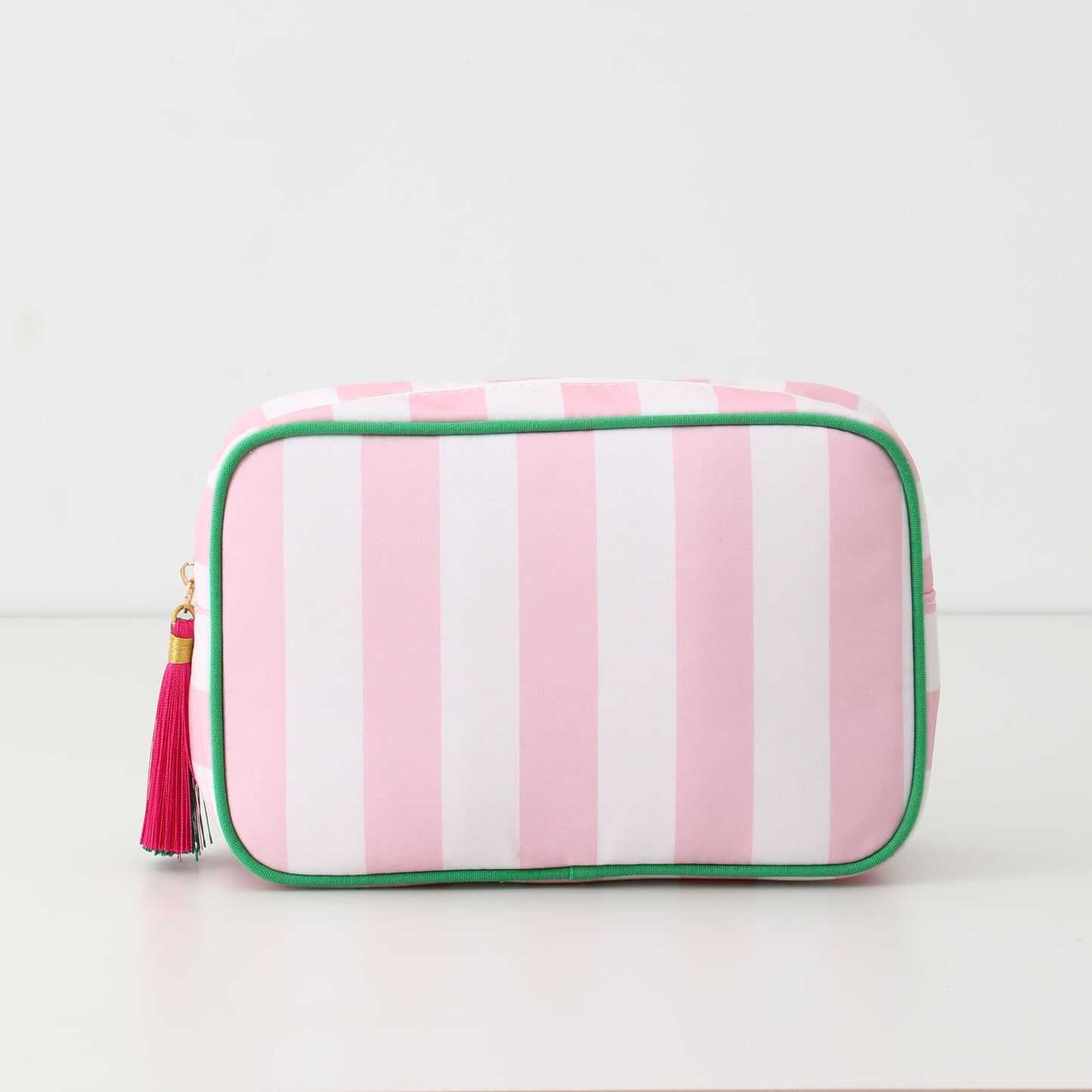 RTS • Wholesale Stripe cosmetic bag