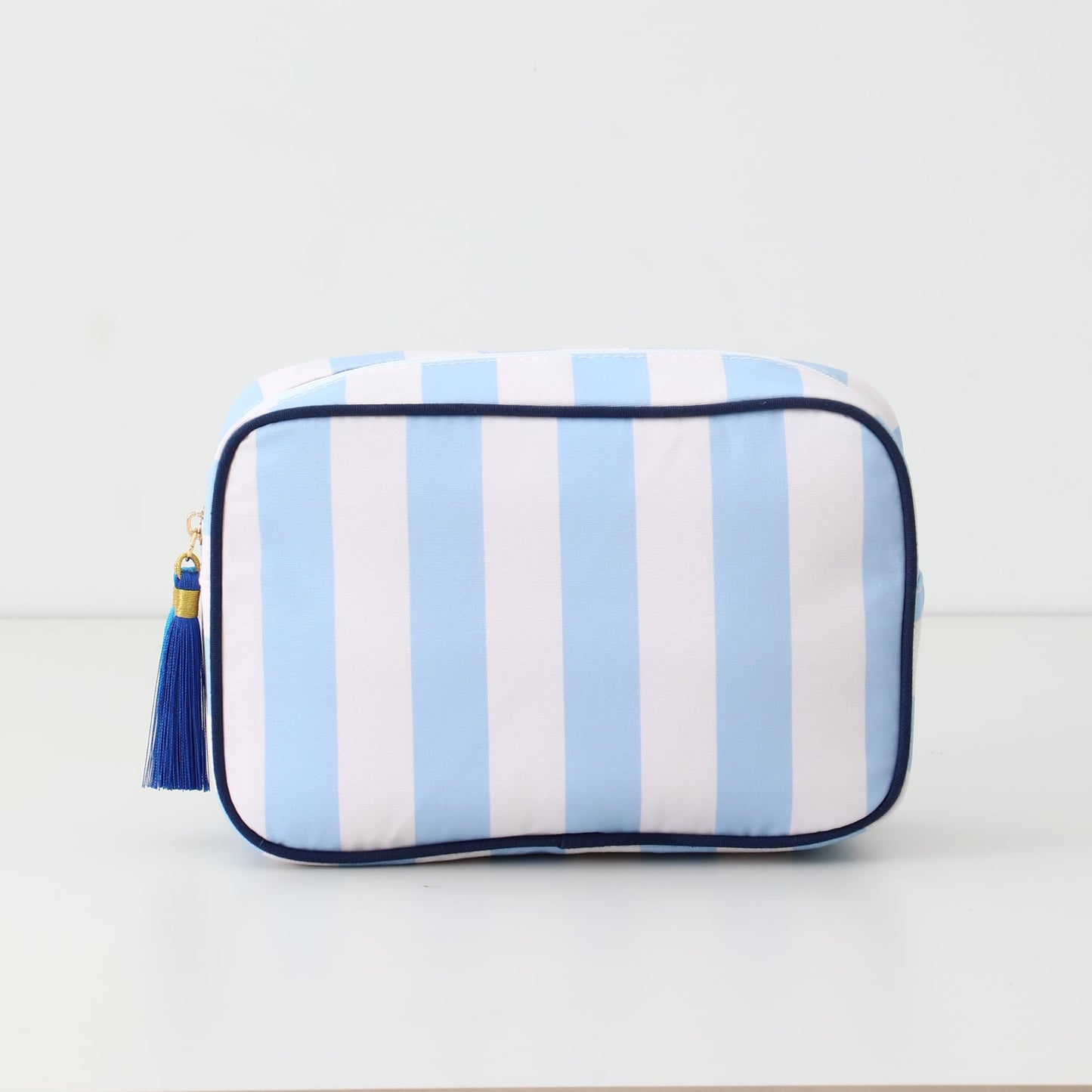 RTS • Wholesale Stripe cosmetic bag