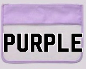 RTS • Clear Nylon Pouch