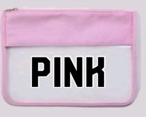 RTS • Clear Nylon Pouch