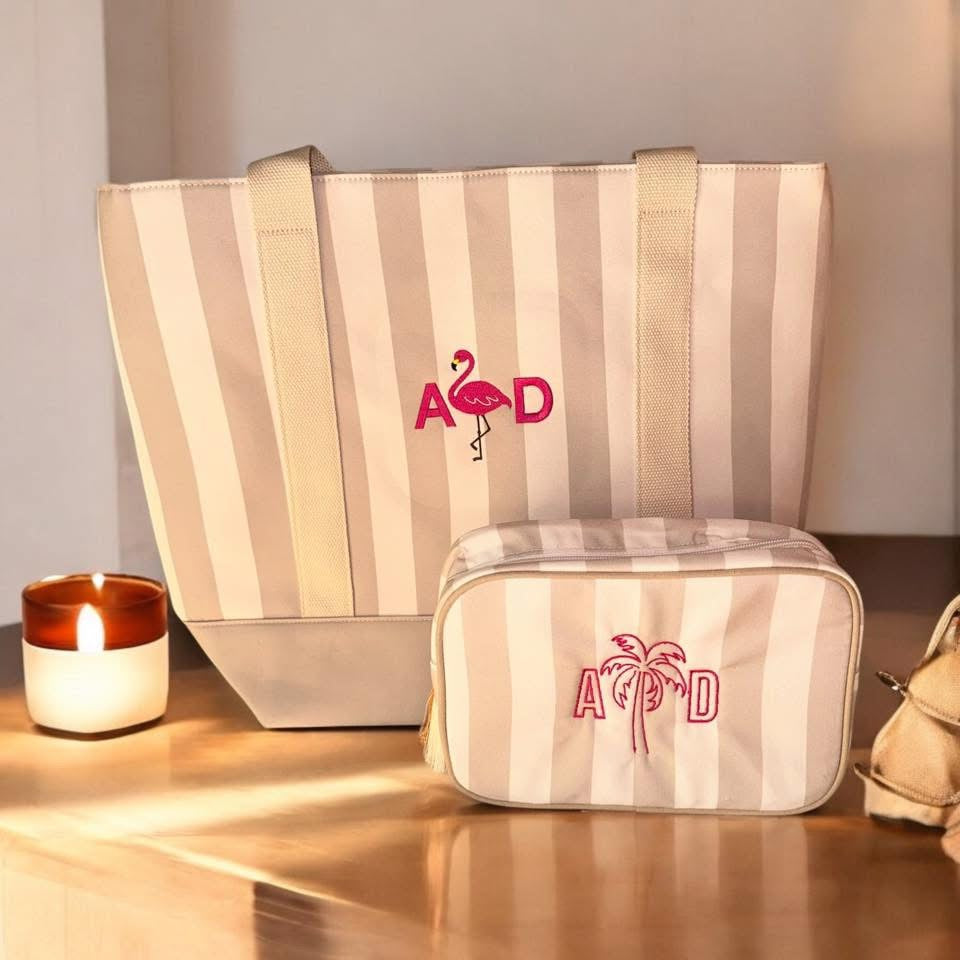 RTS • Wholesale Stripe Tote Bag