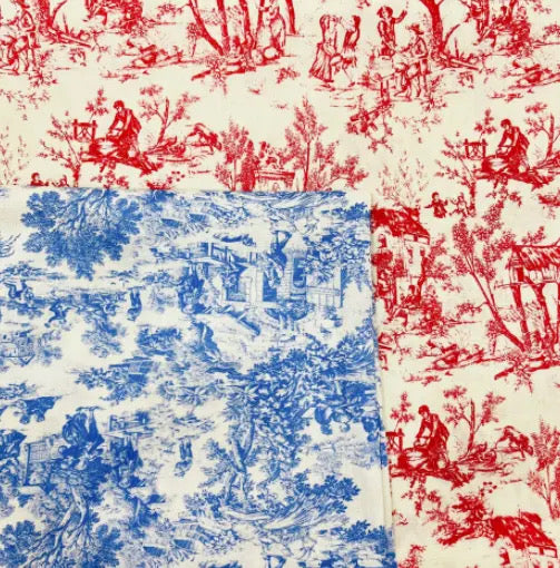 RTS • Wholesale Toile Wreath Sash