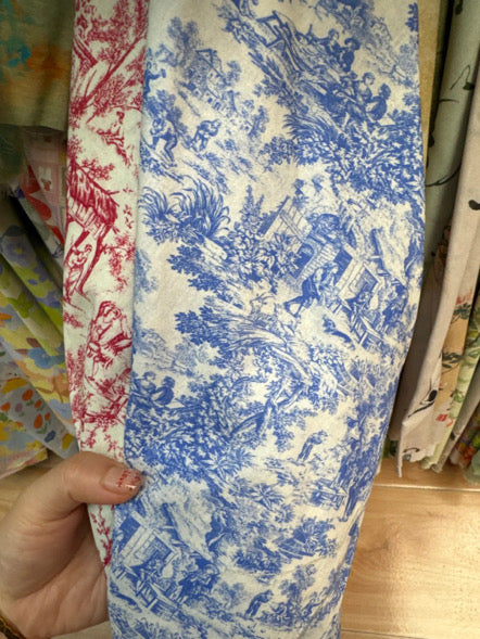 RTS • Wholesale Toile Wreath Sash