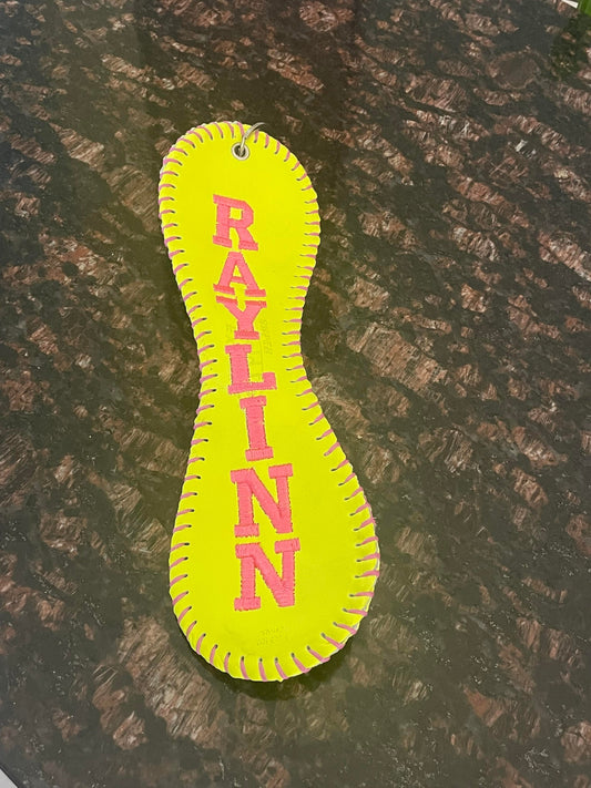 Softball Bag Tag