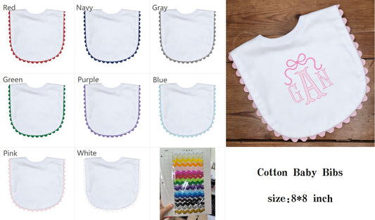 *PREORDER* Wholesale RicRac Bibs