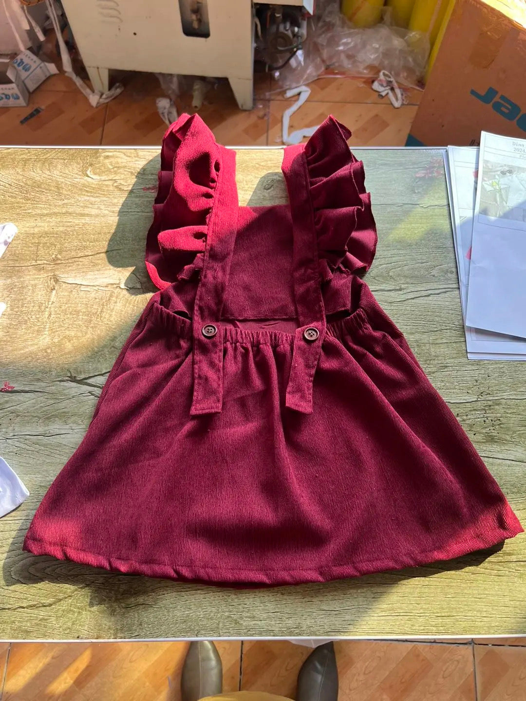 *Preorder* Wholesale Girl's Corduroy Dress