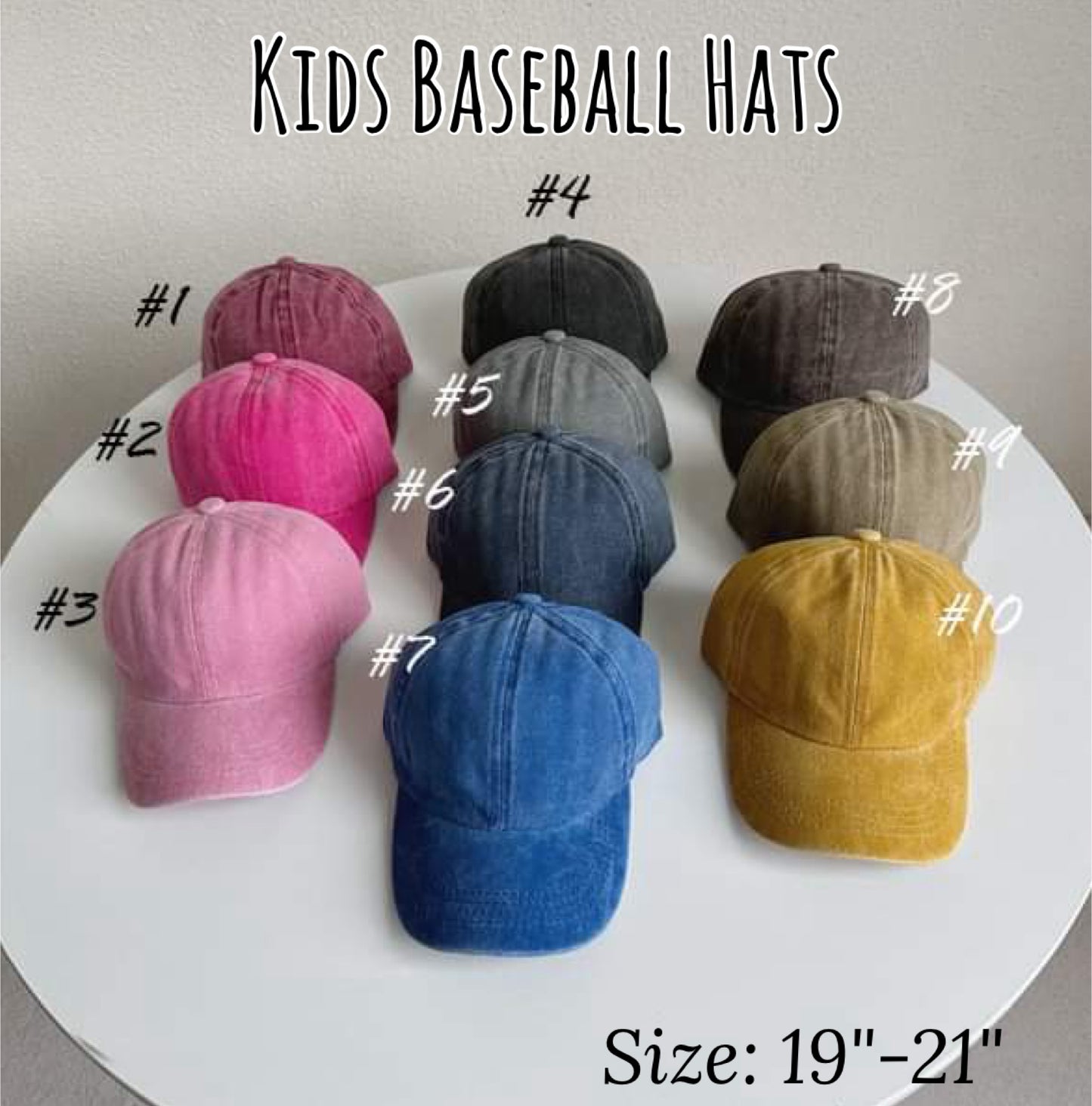 RTS • Wholesale Women & Kids Baseball Caps