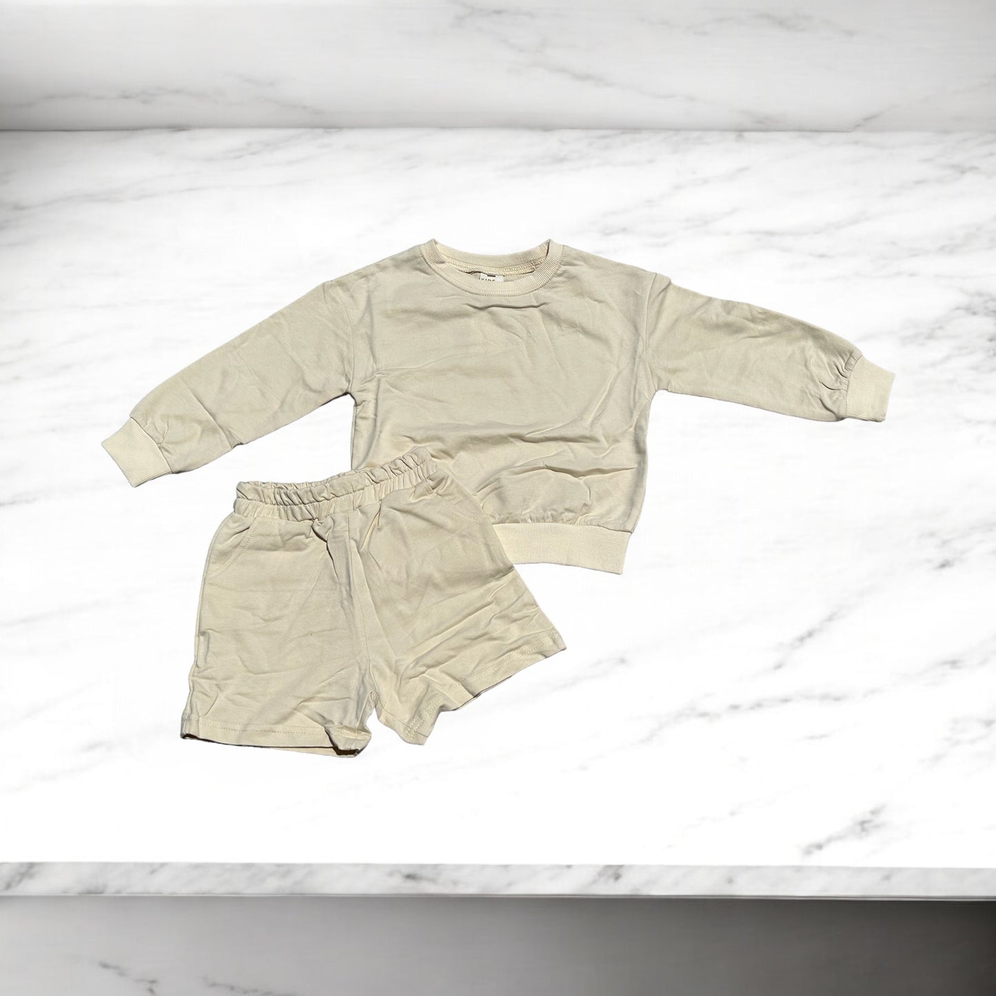 *Preorder* French Terry Sweatshirt & Short Set