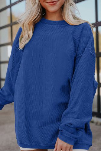 *Preorder* Wholesale Women's Oversized Corduroy Sweatshirt