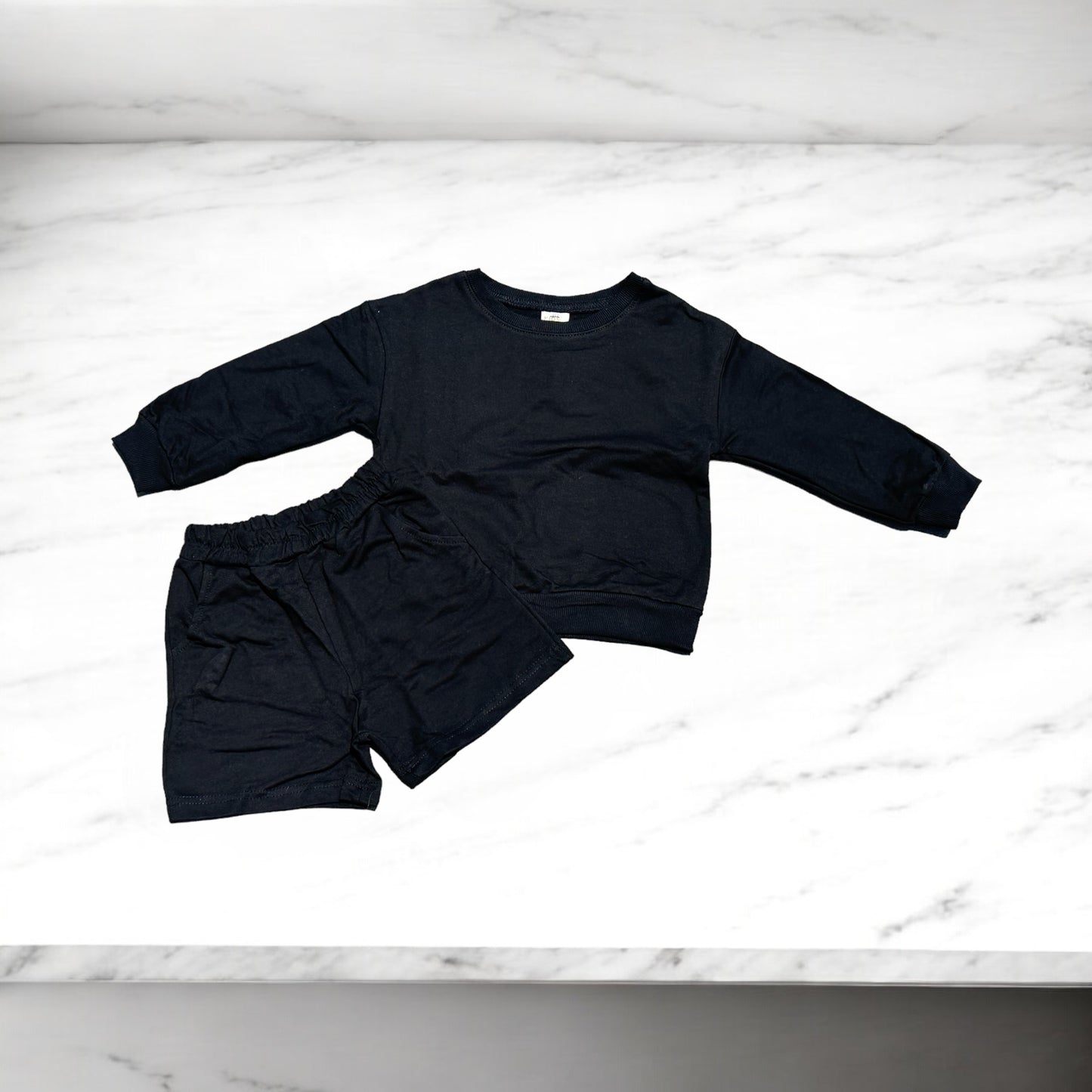 *Preorder* French Terry Sweatshirt & Short Set