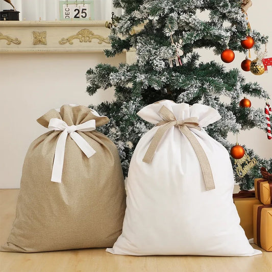 *Preorder* Wholesale Linen Santa Sack