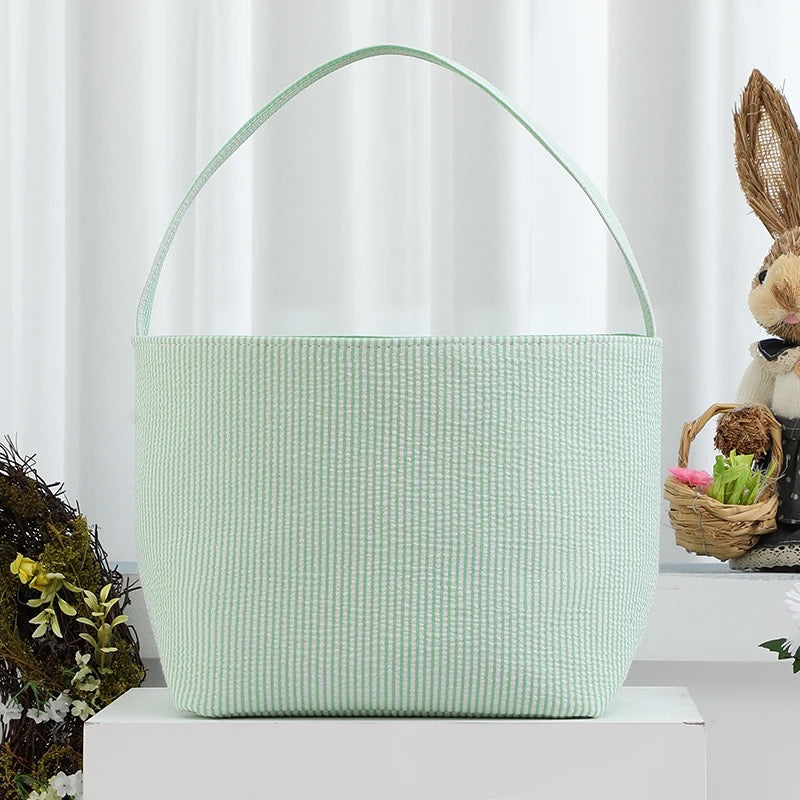 *Preorder* Wholesale Seersucker Baskets