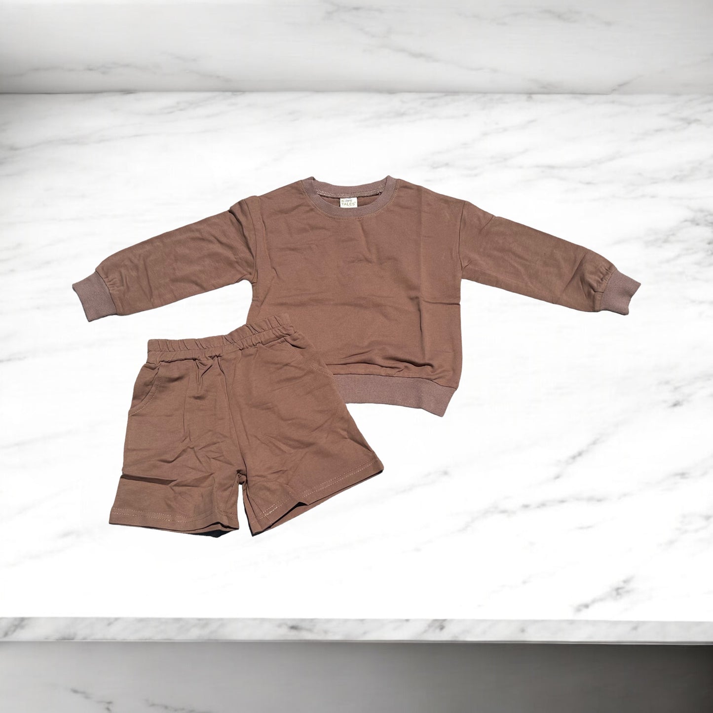 *Preorder* French Terry Sweatshirt & Short Set