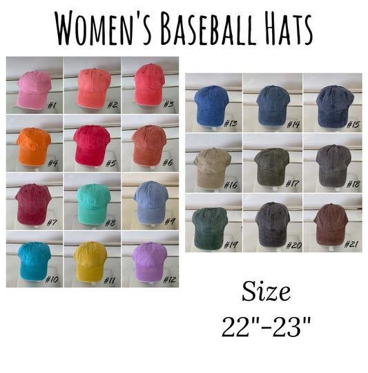 RTS • Wholesale Women & Kids Baseball Caps