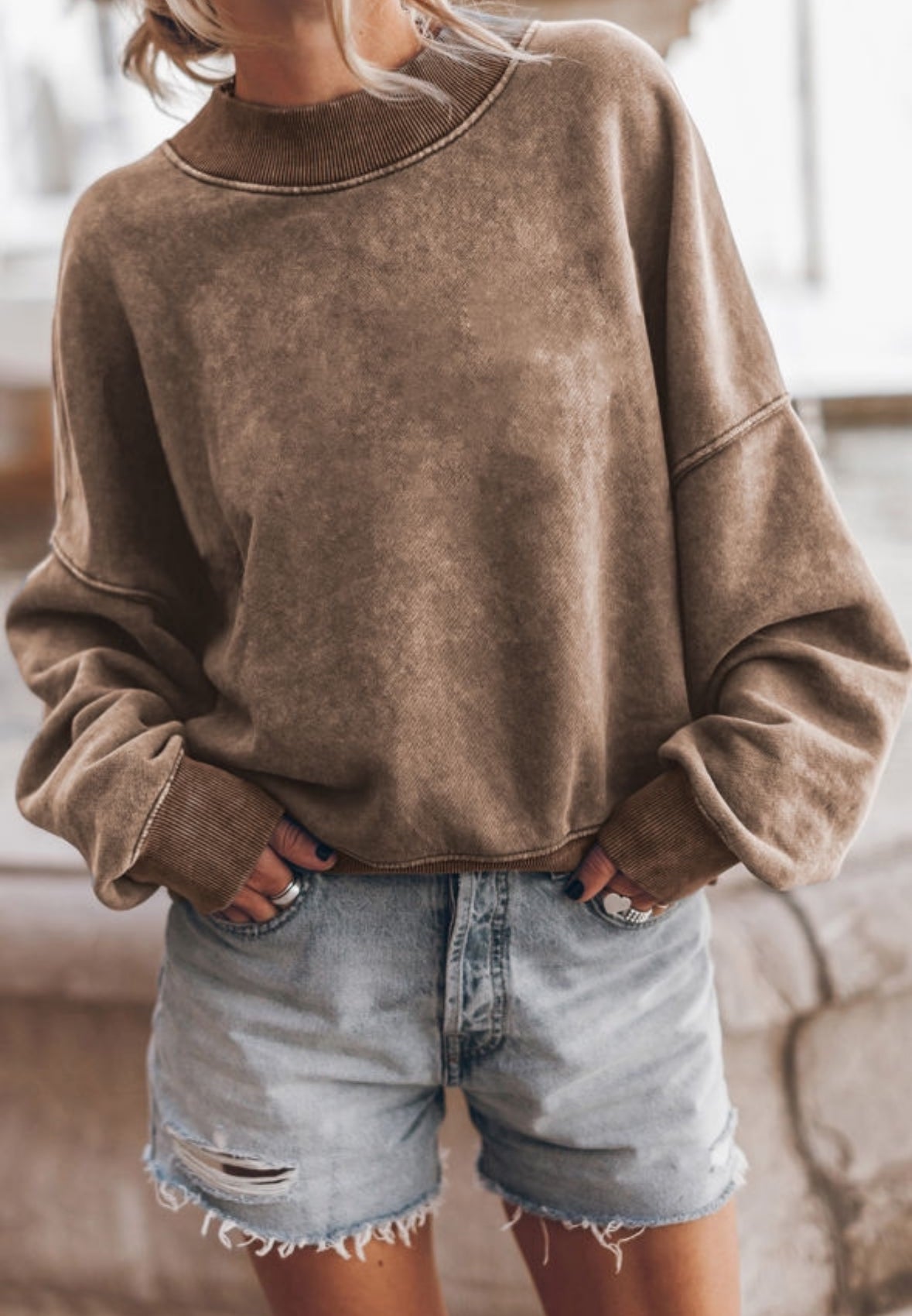 *PREORDER* Wholesale Drop Shoulder Sweatshirt