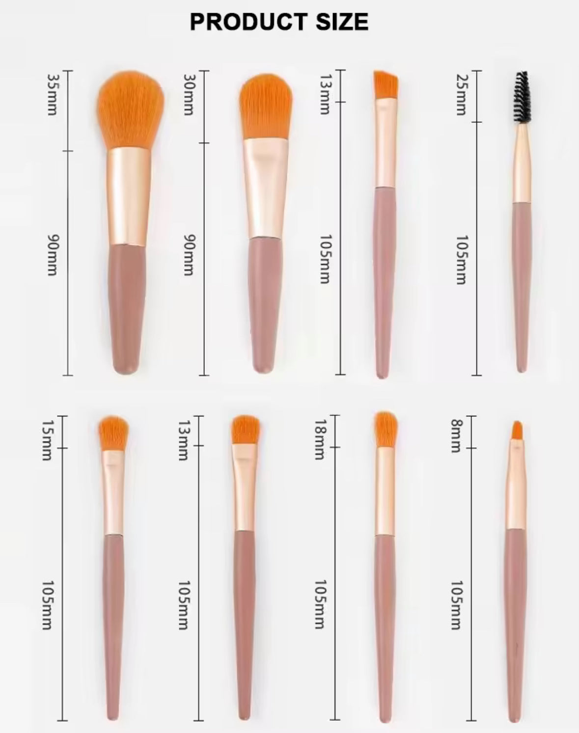 *Preorder* Wholesale Makeup Brush Case