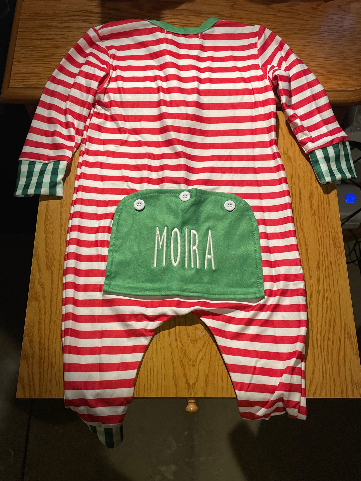 RTS • Wholesale Stripe Buttflap Pajamas