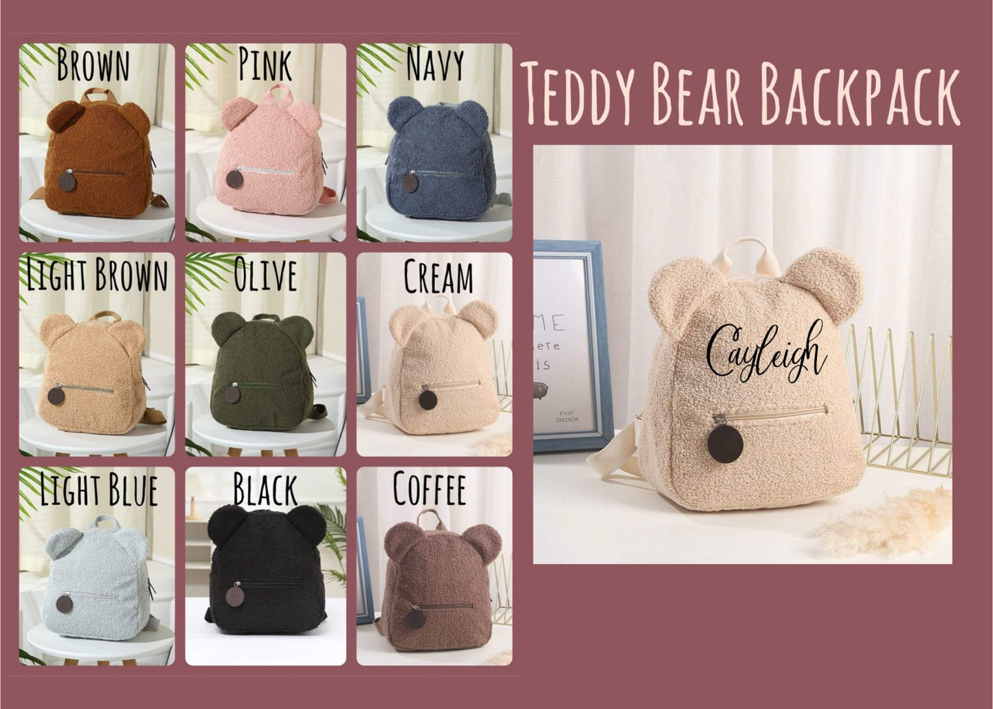 Wholesale Teddy Bear Backpack